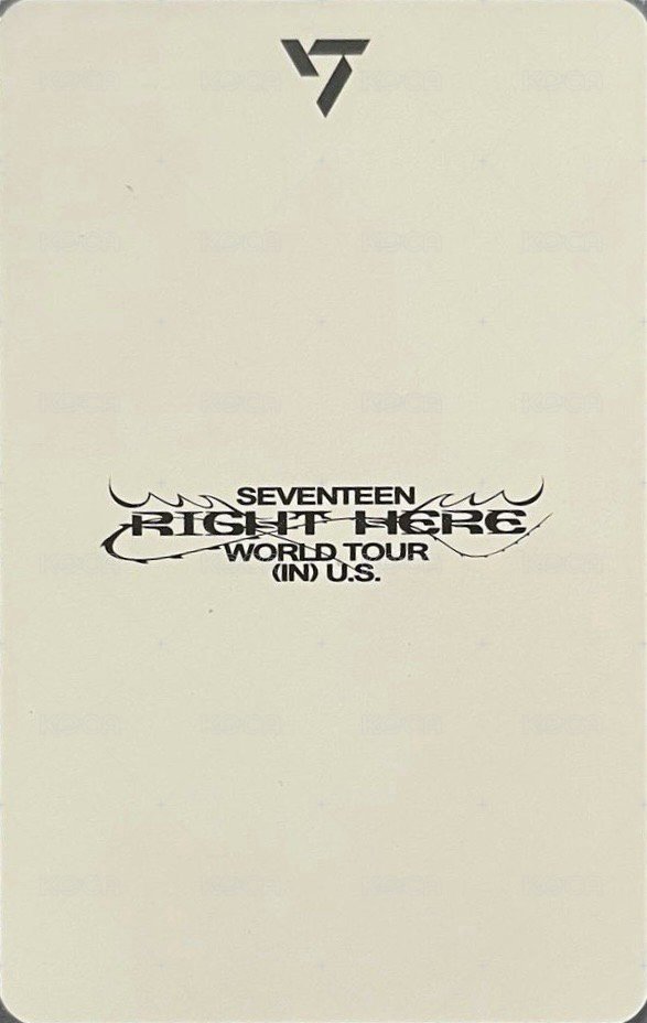 MINI12 wvs USA 美巡場限ver1 幸運卡  背面