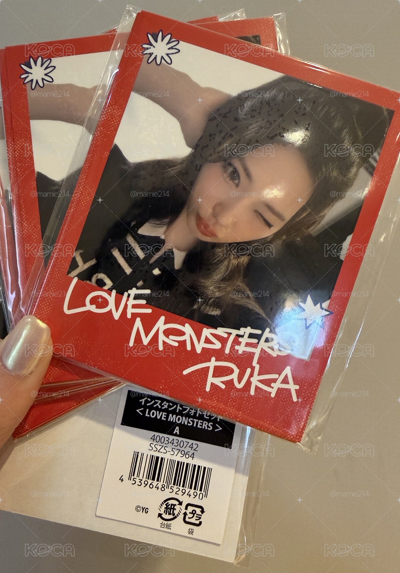 Love monster拍立得（一組）