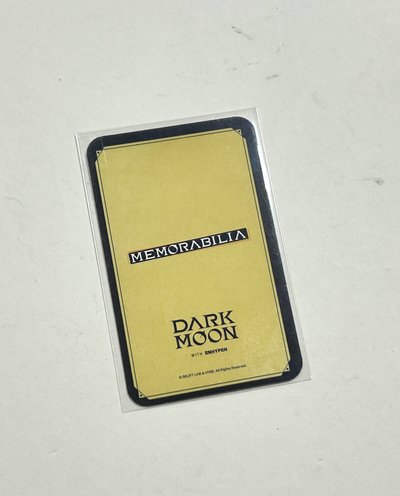 ENHYPEN—朴綜星jay 暗月專輯小卡