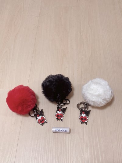 BABYMONSTER x 酷洛米 絨毛鑰匙圈