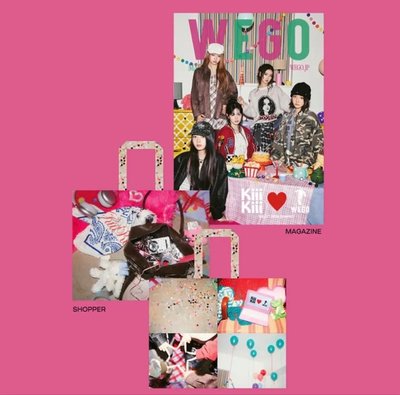 KiiiKiii 限量 購物袋 附贈wego雜誌 
