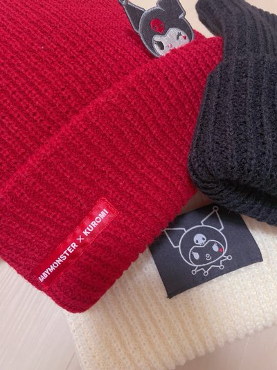BABYMONSTER x 酷洛米 毛帽