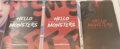 25世巡 台北展位 入場卡 / 場限卡 ver.A ver.C、25世巡 首爾場周隨機卡包 滿額卡 