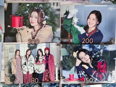 ☃️冬日明信片 大卡區 團卡 紗效彩定瑜南娜桃