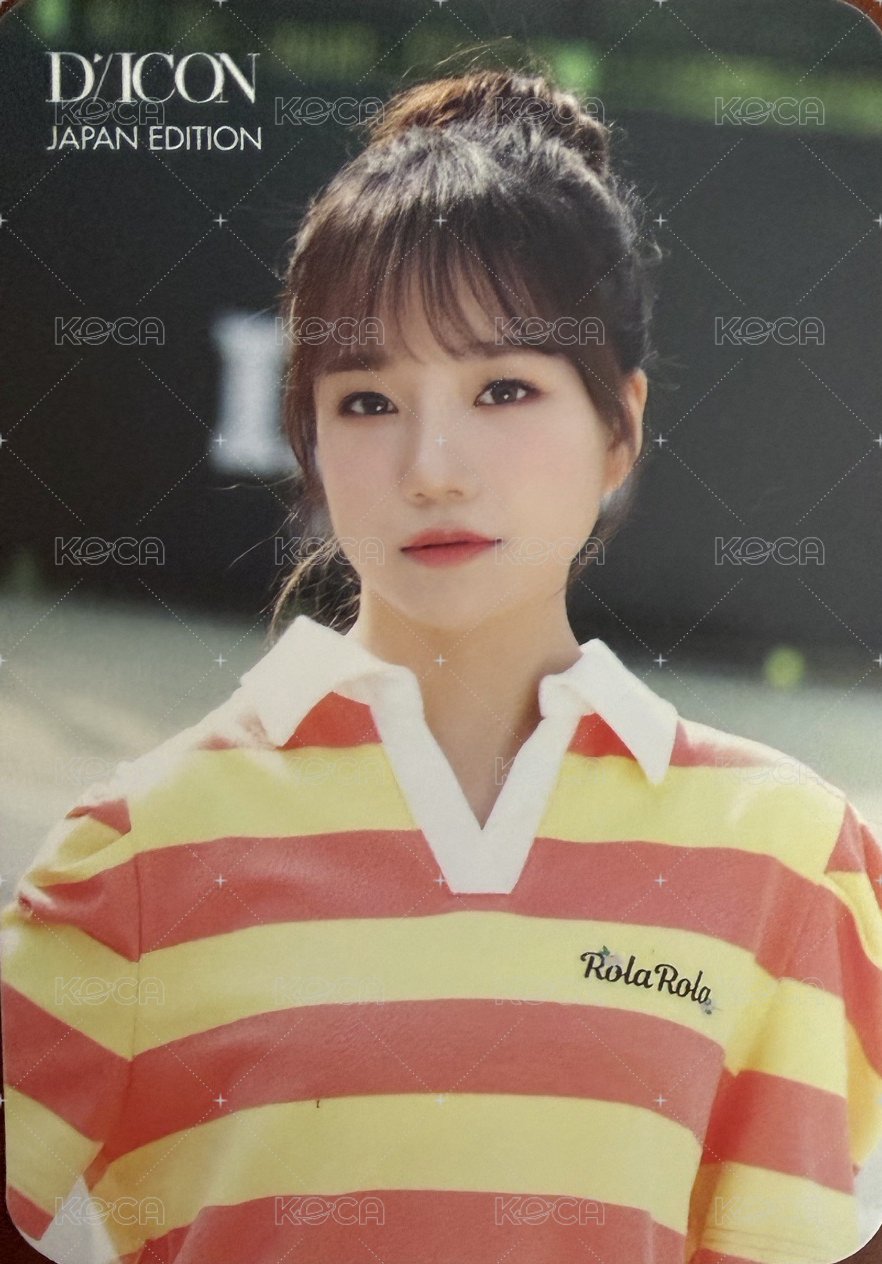 舊DICON 日版 雜誌卡  背面