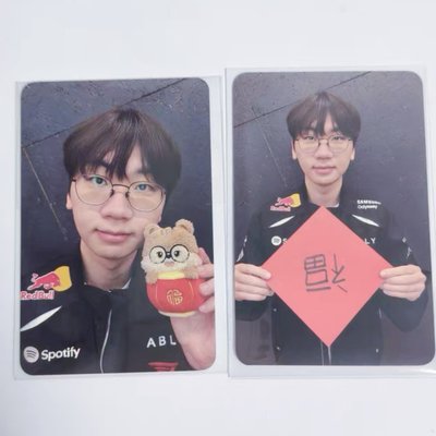 T1 Doran 多蘭 新春小卡 滿額卡 中文小卡 福字小卡 崔玄準