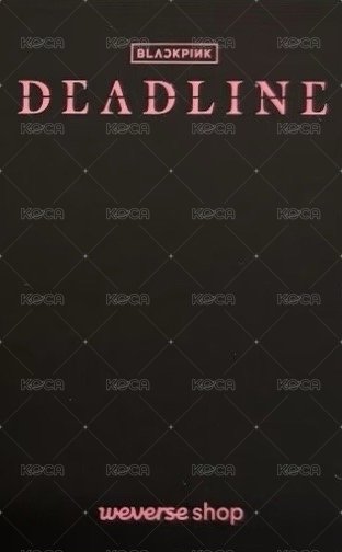DEADLINE wvs A 特典卡  背面