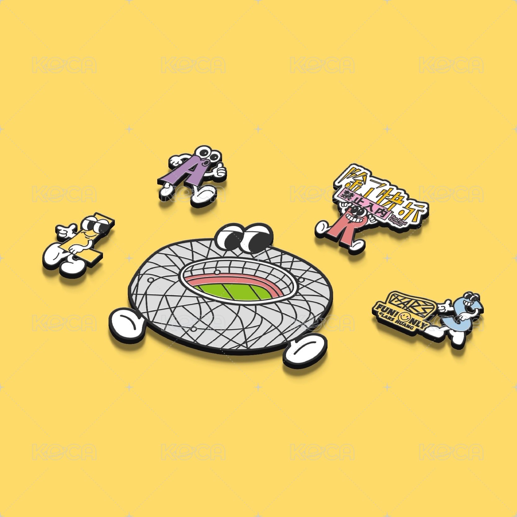 快樂旋轉磁石章 2026編