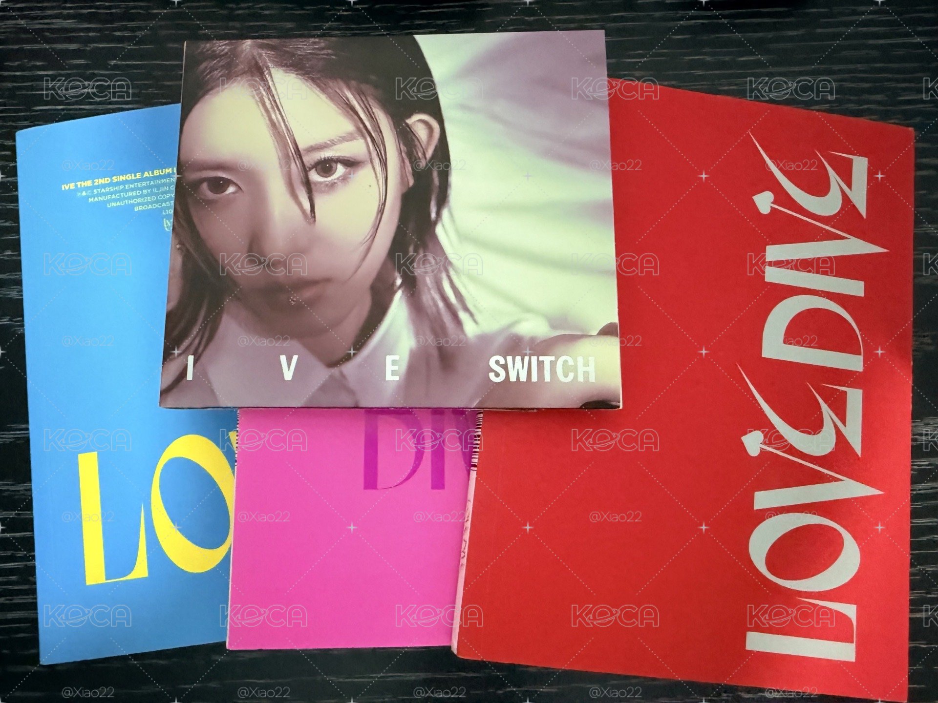 love dive 愛河空專+IVE SWITCH GAEUL 秋天 單封
