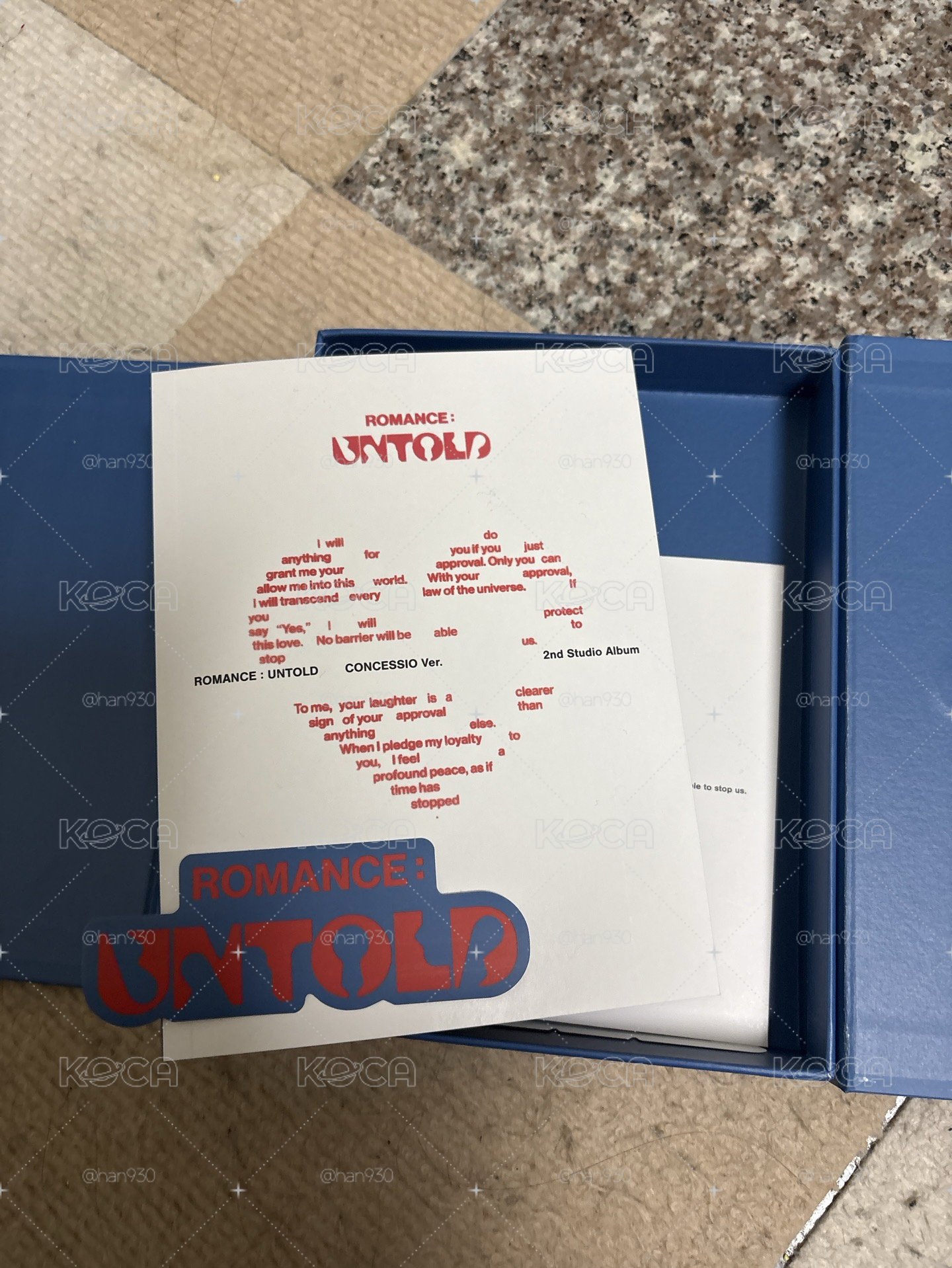 ROMANCE:UNTOLD 藍版空專