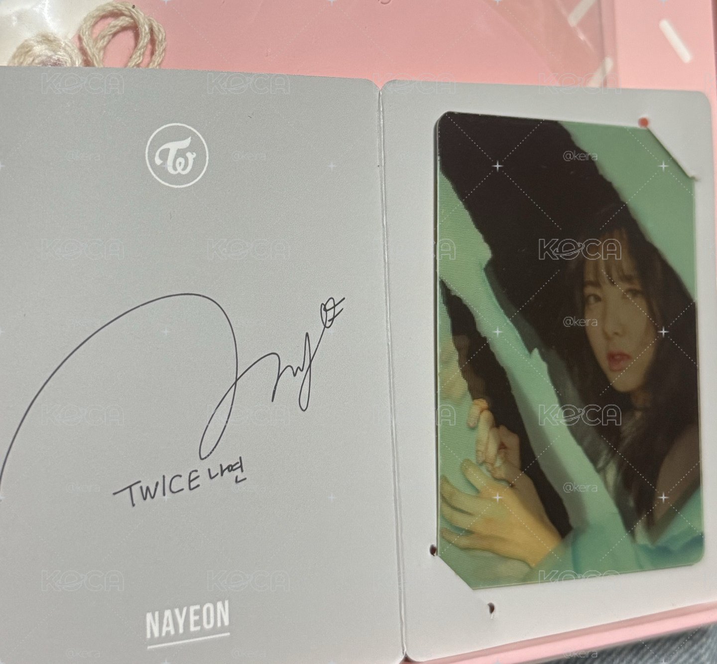 Nayeon 變化卡