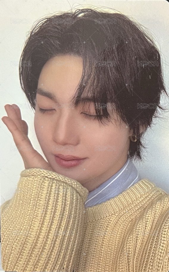 25首爾Fan Concert   場週專輯 特典卡  背面