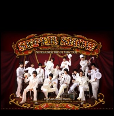 Super junior super show 2DVD+CD