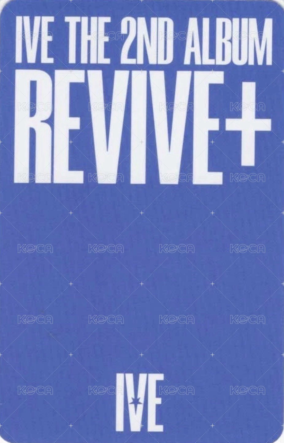 REVIVE+ 星船 pb版 特典卡  背面