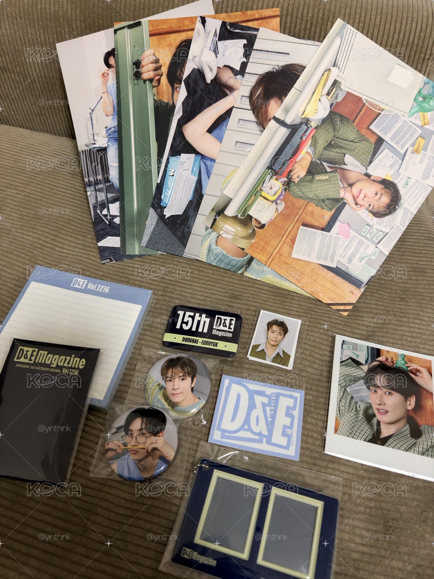 Super Junior D&E 2026年曆 （二手）