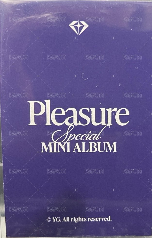 PLEASURE yg線下 特典卡  背面