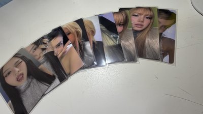 BLACKPINK 小卡（默認廠損！