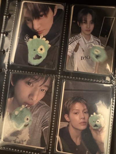 cortis球專+頌缽小卡 四個人都有