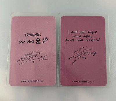 馬尼拉簽售+合影（英文卡背）