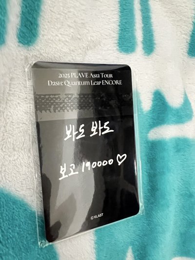 PLAVE 安可場毛毯+粽卡