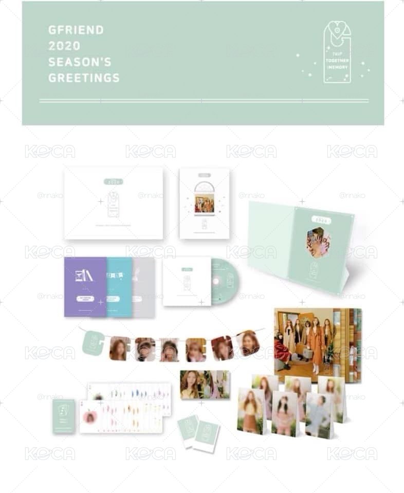 GFRIEND 2019/2020年曆