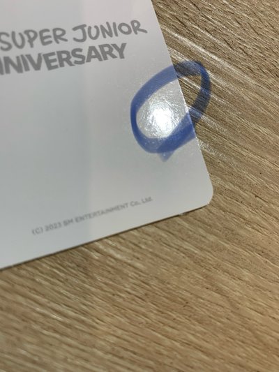 圭圭 18週年 螢光貼紙小卡