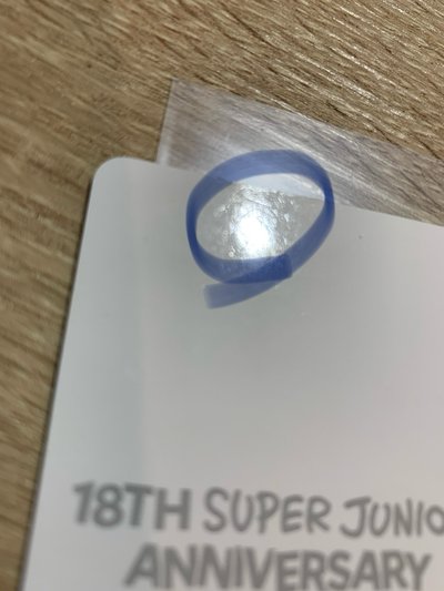 圭圭 18週年 螢光貼紙小卡