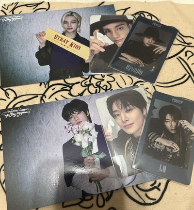 日展明信片E+日年曆專卡+周邊小卡
