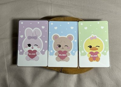 秀妮莎動物造型小卡🐰🐻🐥