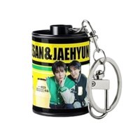 BINGGRAE 香蕉牛奶 底片 鑰匙圈吊飾 