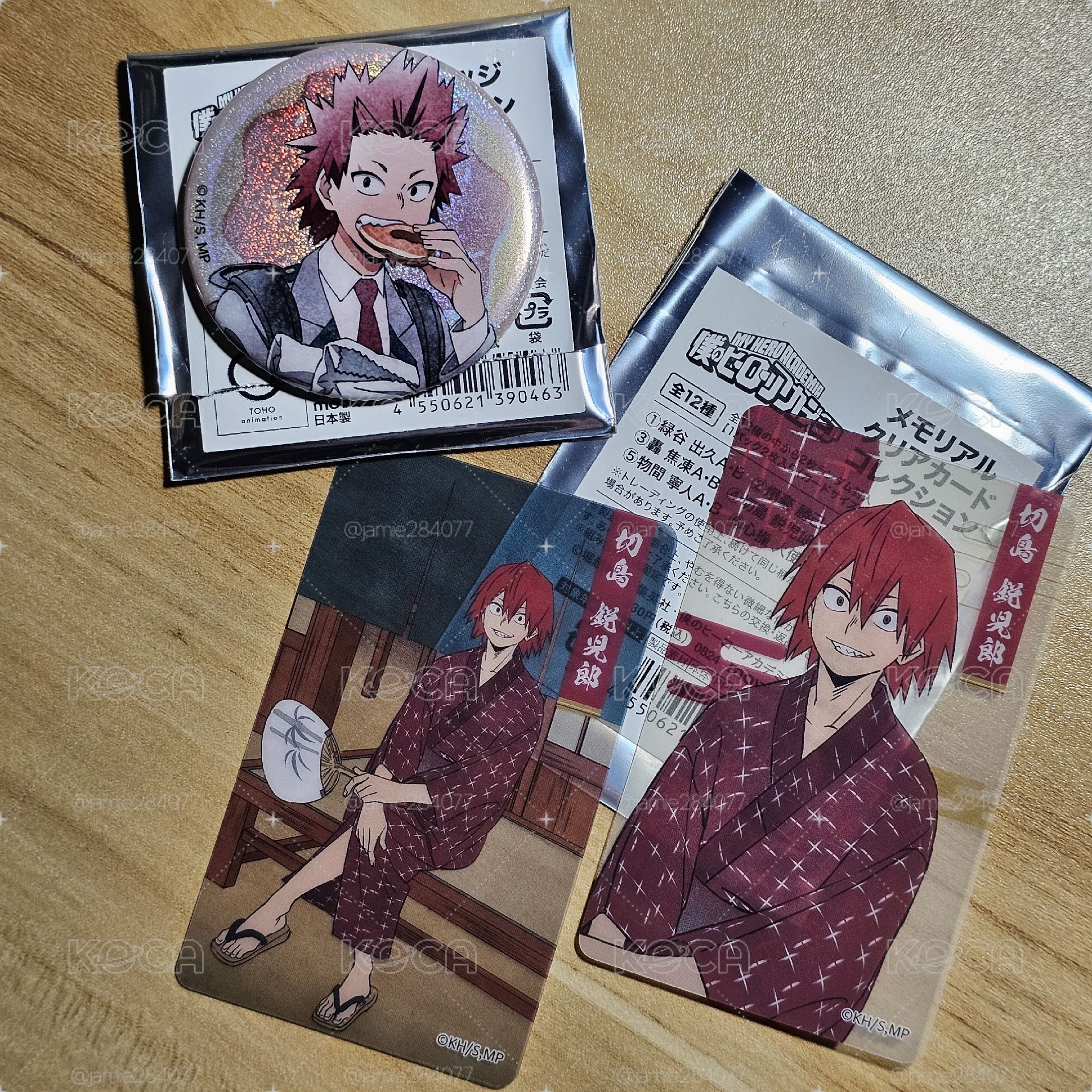 MOVIC 徽章 ホロバッジ 耳郎 切島