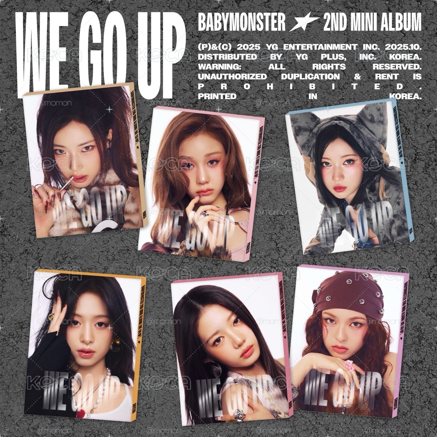 [WE GO UP] 全新未拆專輯 團專、單封