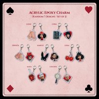 26’年曆 XG Official Shop 鑰匙圈吊飾 Acrylic Epoxy Charm