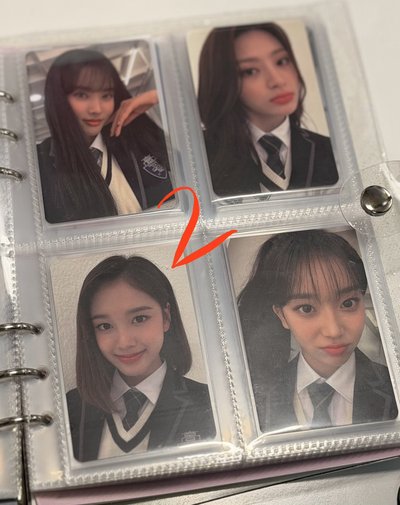 STAYC 全員都有 各種美麗紙片