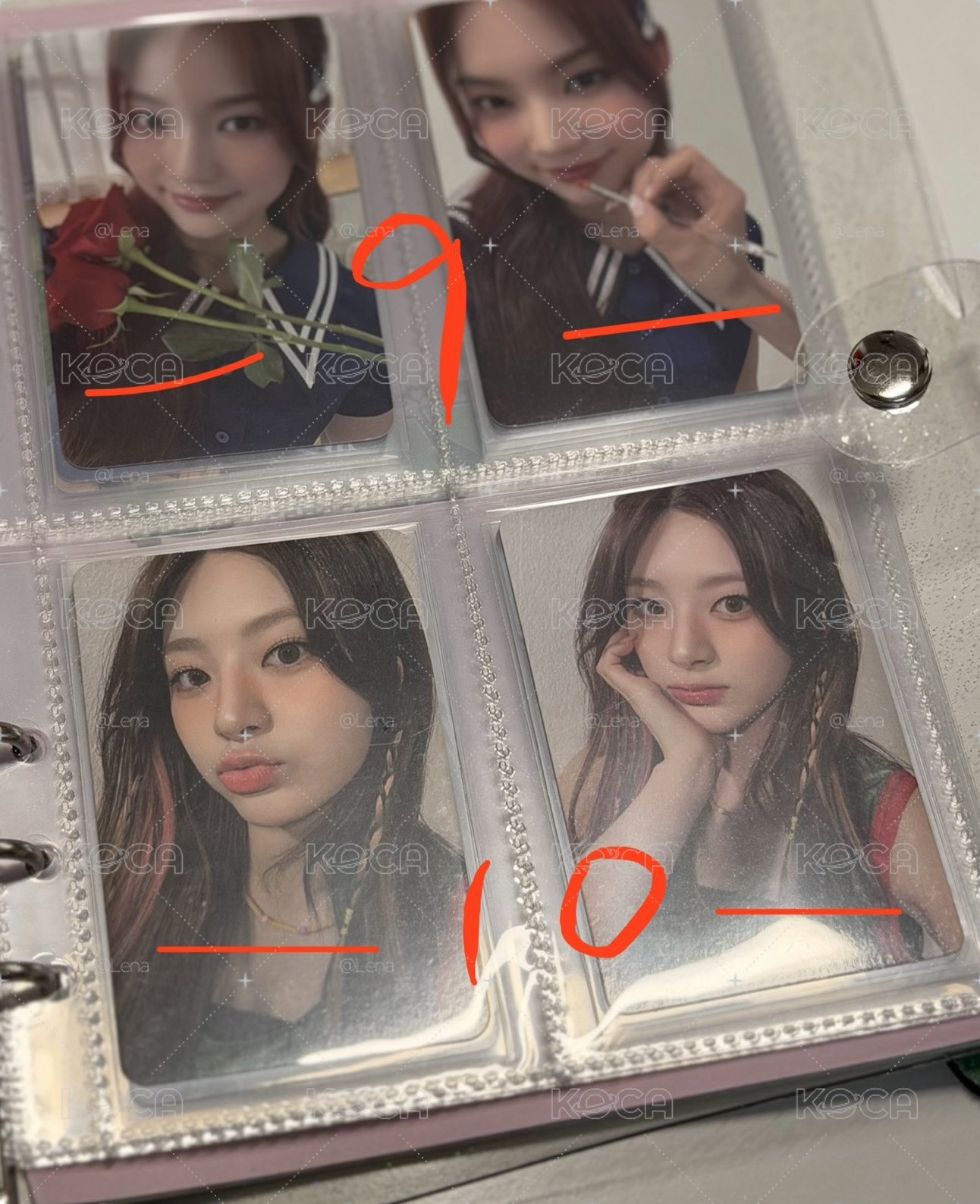 STAYC 全員都有 各種美麗紙片