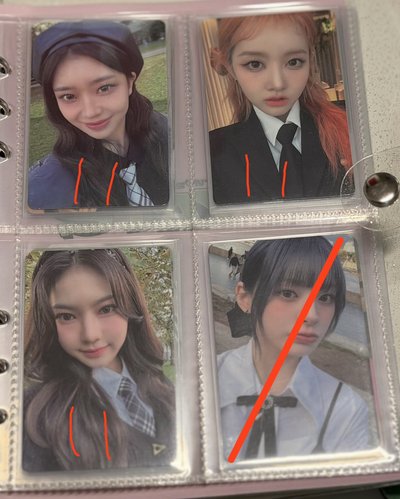 STAYC 全員都有 各種美麗紙片