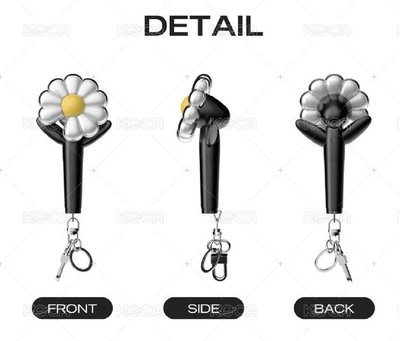 GD 小花手燈鑰匙圈+小盆栽組