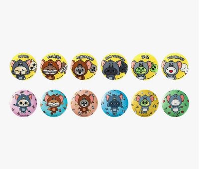 [日區預購] BBNEXDO 湯姆貓與傑利鼠系列周邊 (起司貓吊飾／卡套／手機支架／立牌吊飾／隨機徽章)