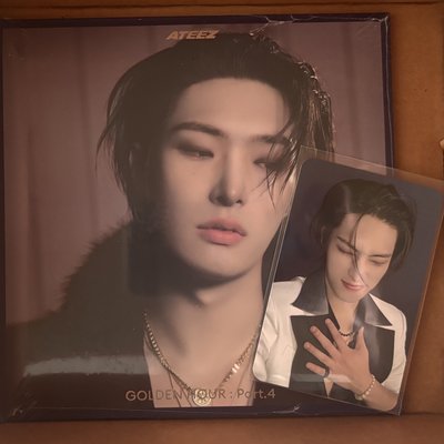 GH4 忠燮特典卡+單封 旼琦