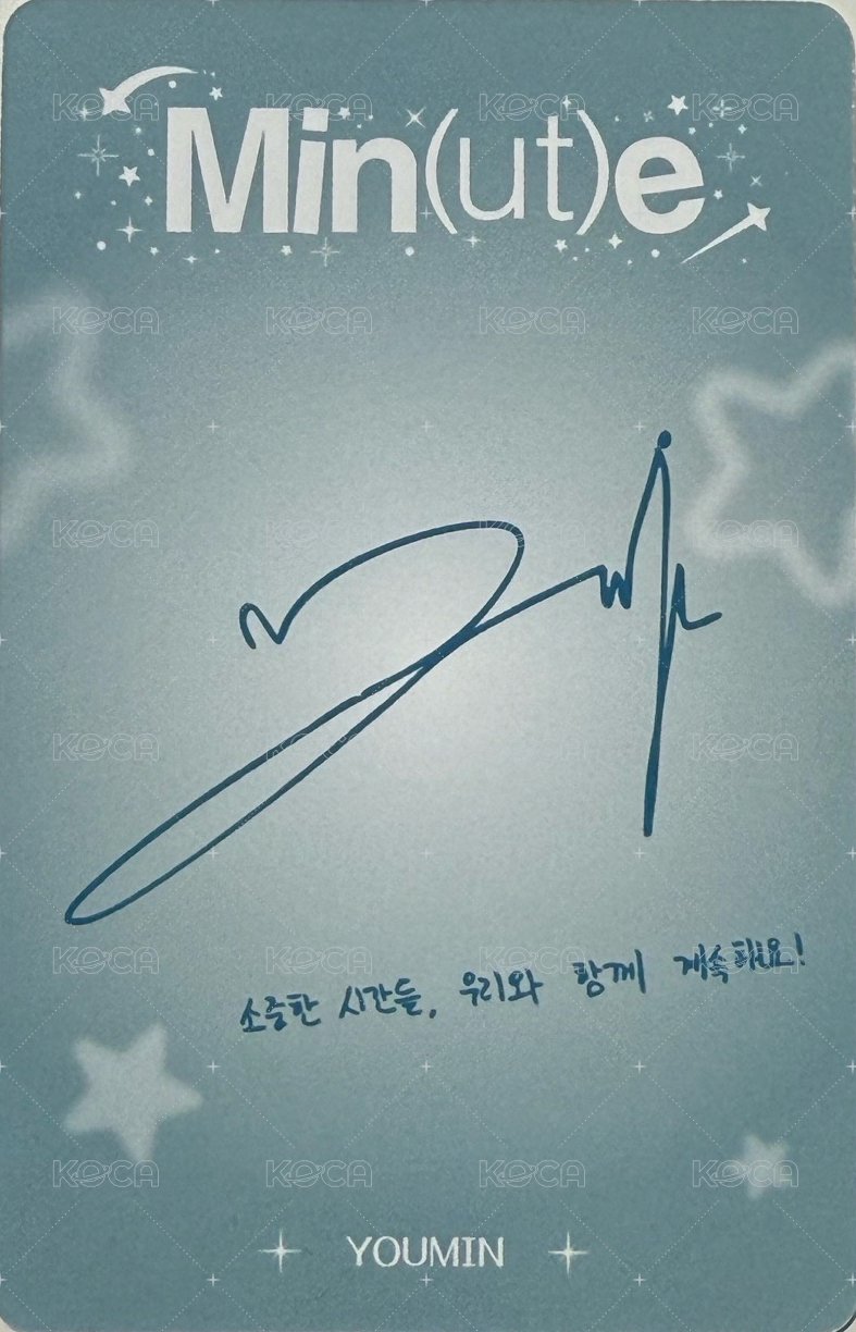 一期會員 會員禮卡  背面