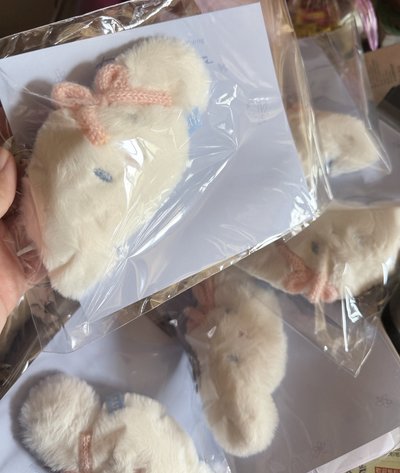 崔立于 兔子毛絨吊飾🐰
