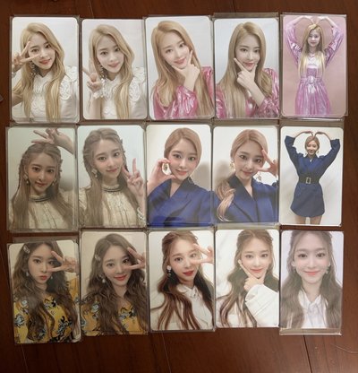 珉周 IZ*ONE 時期 BLOOM*IZ 小卡