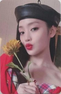 HER k4 特典卡 韓文卡背