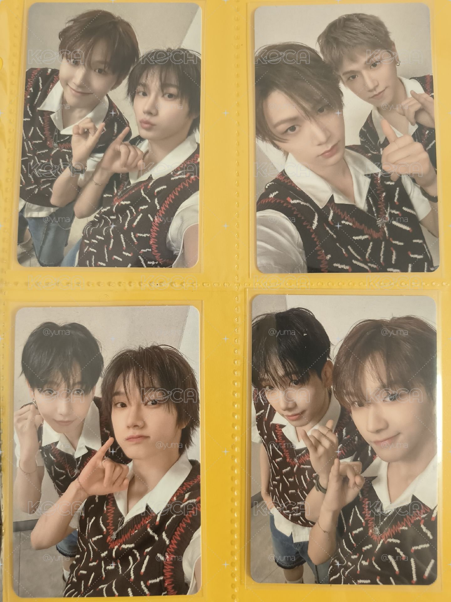 🧡 BOYNEXTDOOR 2025雙人卡