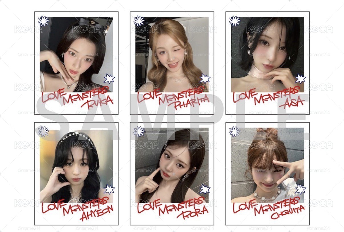 現貨-LOVE MONSTER 拍立得（整組）