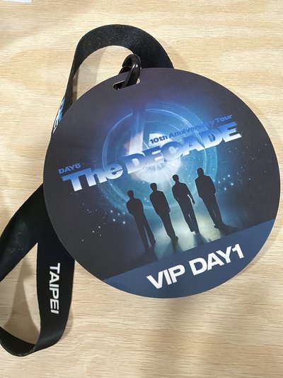Day6 [The DECADE]台北場D1 VIP入場套組