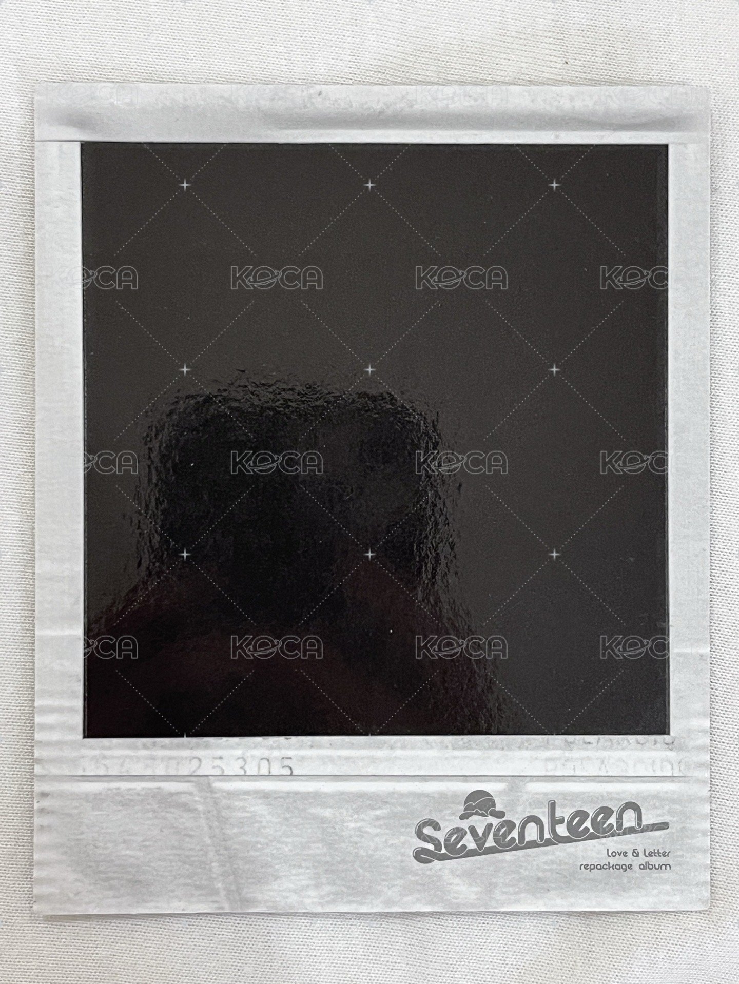 正一後續 專輯卡  背面