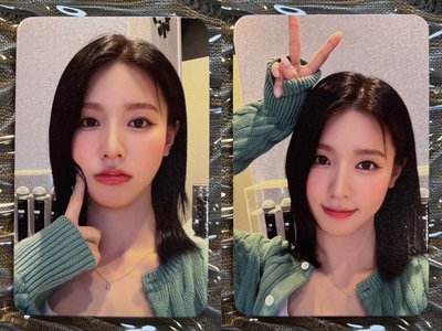 I feel sr 3.0 特典卡 綠衣麵