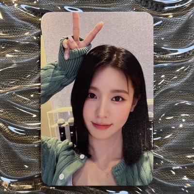 I feel sr 3.0 特典卡 綠衣麵