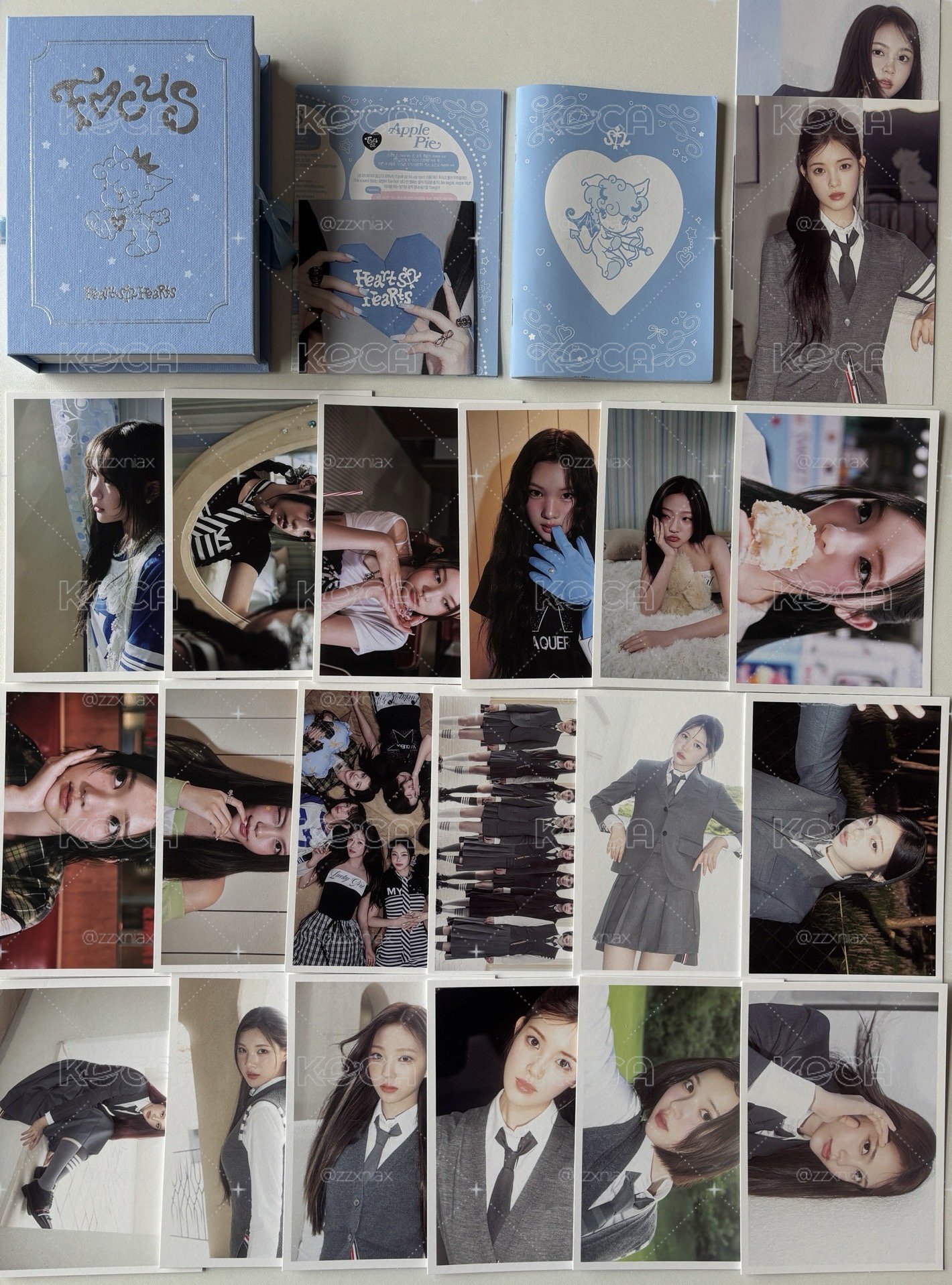 h2h指南書+空專+明信片+徽章+貼紙+卡